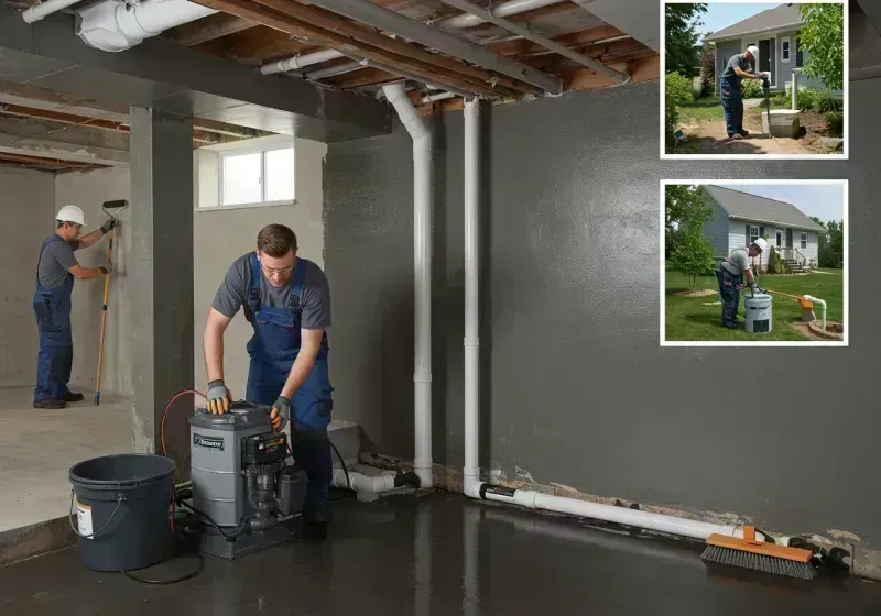 Basement Waterproofing and Flood Prevention process in Logan County, ND